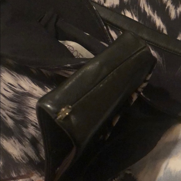 SPORTMAX Bodycon dress with mink & leather trim - Picture 6 of 8